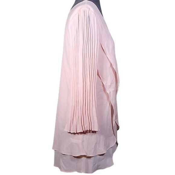 NWOT Laurie Felt Reversible Pleated Sleeve Blouse Sz XS - Picture 4 of 14